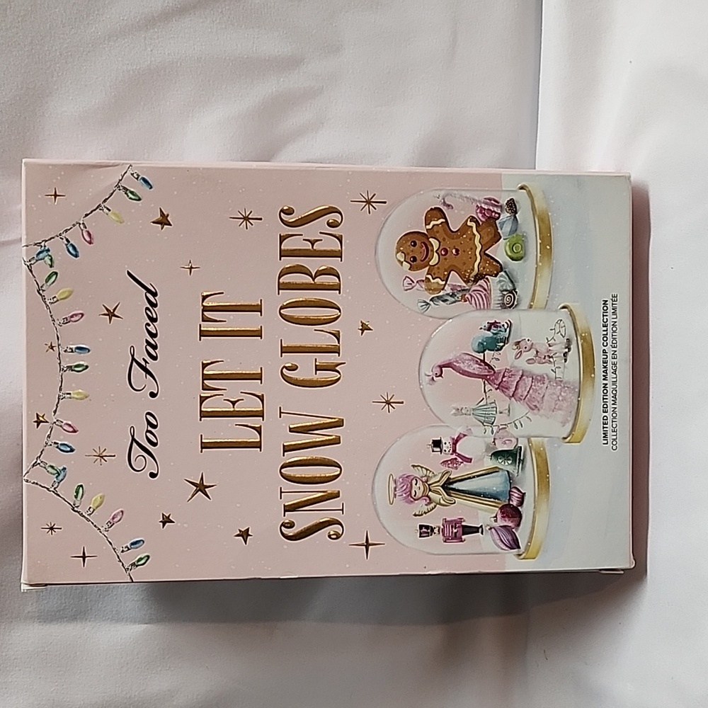 New Too Faced Let It Snow Globes Limited Edition Makeup Collection
